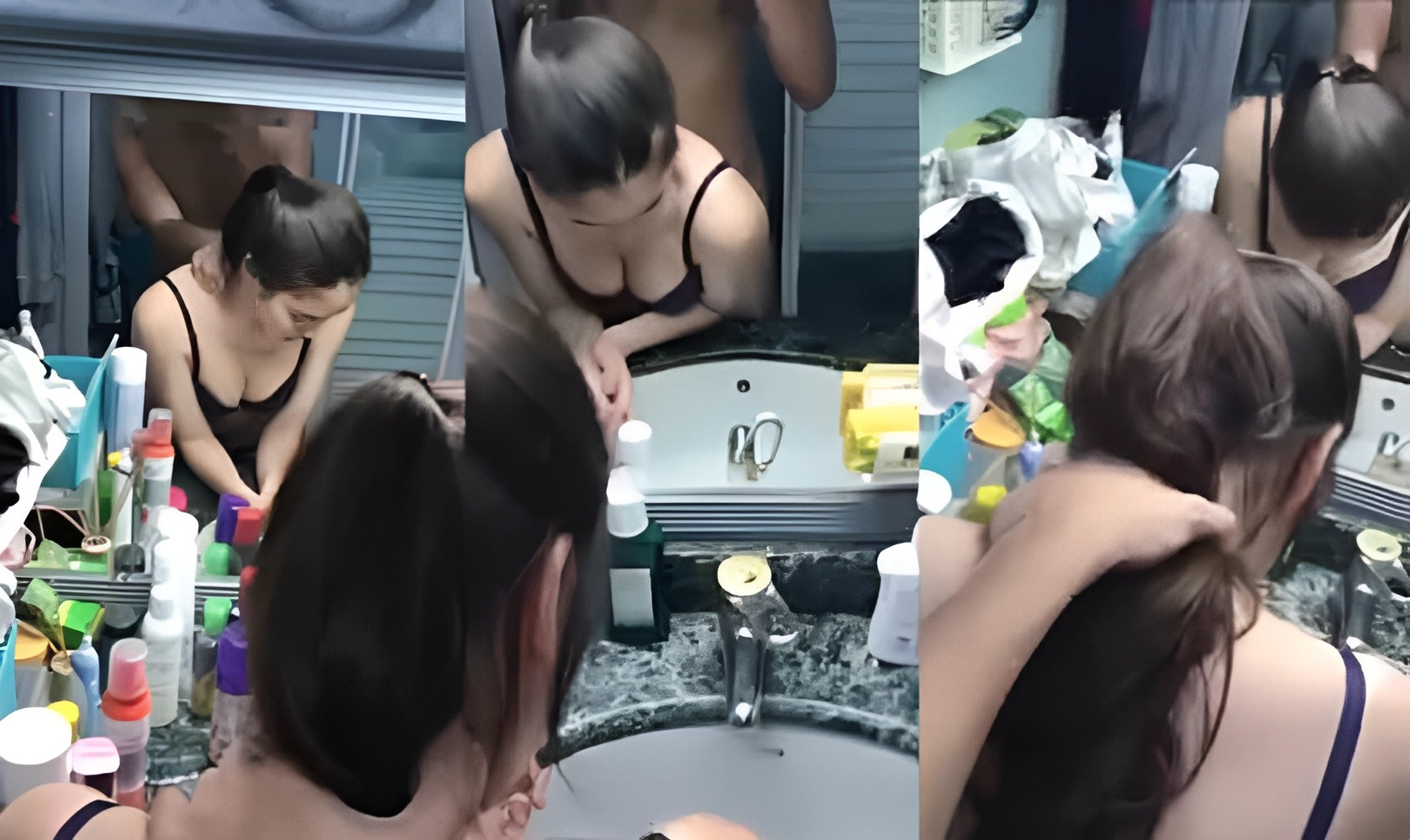 Kamu mencintai penis ketika aku sedang berdandan